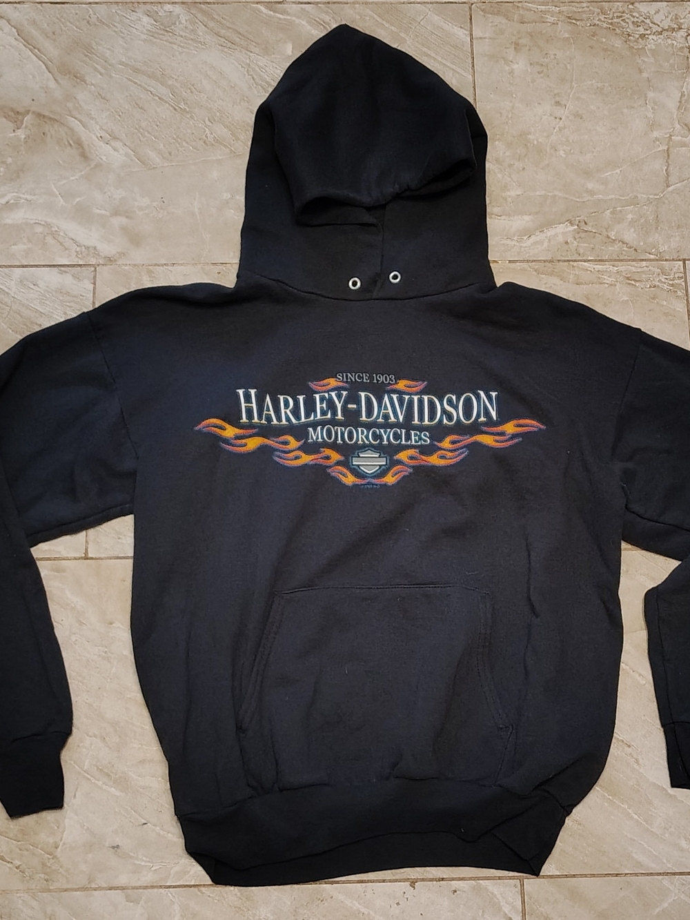 2003 HARLEY DAVIDSON Size M Hoodie Sweat-Shirts